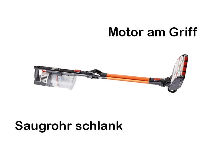 Shark-Akkustaubsauger Design